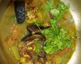 A picture of step 3 of Winter Vegetables simple curry.