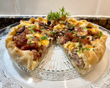 Foto del paso 12 de la receta: Pizza rústica con butifarra y champiñón