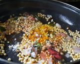 A picture of step 4 of Millet upma|simple foxtail millet upma |navane upma.