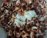 Foto langkah ke 4 dari resep Cumi Lada Hitam.