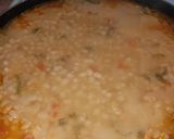 A picture of step 2 of White navy beans.