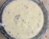 A picture of step 5 of Bread lasagna.