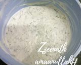 A picture of step 2 of Dill Wale Mysore Bondas or Mysore Bondas with Dill Leaves.