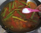 A picture of step 3 of Sambhar Sadam south indian sambhar rice.