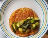 Foto del paso 2 de la receta: Omelette de calabacitas y rajas