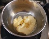 A picture of step 3 of Thandai Bakalava Cups.