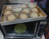 Foto langkah ke 8 dari resep Anabolic Pumpkin Sweet Cheese Raisin Buns |High Protein, Low Calorie, Sugar Free.