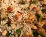 Foto langkah ke 3 dari resep Tumis jamur enoki dan tofu.
