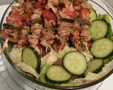 Foto del paso 4 de la receta Ensalada compuesta con brochetas de pollo