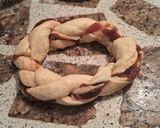 Foto del paso 11 de la receta: Rosca de Pascua trenzada y rosca clásica rellena de crema pastelera