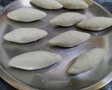 A picture of step 5 of Rosher Puli/A makar Sankranti recipe from Bengal.