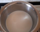 A picture of step 1 of Fruit Custard.