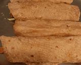 A picture of step 9 of Stuffed tortilla wraps with peanut butter and buttermilk.