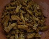 A picture of step 2 of Kathal ki sabzi.