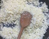 Karfiol alapú fitt pizza recept fázis 1 fotója