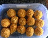 Foto langkah ke 4 dari resep Bola bola nugget tempe brokoli.