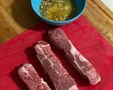 A picture of step 1 of Steak Skewers.