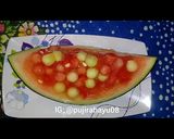 Foto langkah ke 7 dari resep Puding Buah.