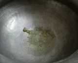 A picture of step 1 of Coconut burfi.