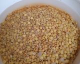 Foto del paso 1 de la receta: Lentejas con pan francés o marraqueta