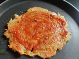 Mix veg Pancake (wheat flour and rice flour)