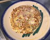A picture of step 9 of Ham, Cream, and Herb Omelet.