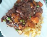 Foto del paso 6 de la receta Lengua estofada con vino tinto