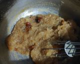 A picture of step 4 of Sooji Burfi.
