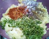 A picture of step 3 of Potato Kabab.