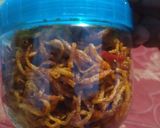Foto langkah ke 5 dari resep Kering Kentang Balado Teri.