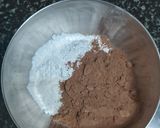A picture of step 5 of Decadent Chocolate Cake.