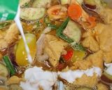 Foto langkah ke 4 dari resep Lodeh Terong Tahu Kacang Panjang dan Teri.