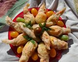 Foto del passaggio 7 della ricetta Fiori di zucchina ripieni