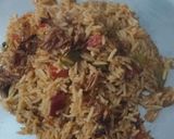 A picture of step 6 of Veg biryani.