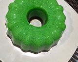 Foto langkah ke 10 dari resep Puding lumut lapis coklat.