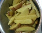 A picture of step 3 of Spiced potato wedges#Festive dish contest Nairobi West.
