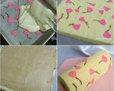 Foto langkah ke 9 dari resep Japanese Roll Cake (Steamed/Kukus) Lembut.