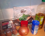 Foto del paso 1 de la receta: Tortilla de judías verdes y cebolla