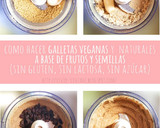 Foto del paso 2 de la receta: Impresionantes galletas saludables, veganas y completamente naturales! Sin gluten, sin azúcar, sin grasa, sin lactosa y riquísimas!!