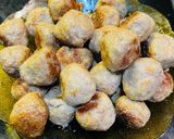 Foto langkah ke 2 dari resep Bistik Bola-Bola Daging - Bistik Jawa.