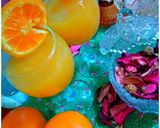 A picture of step 1 of Fresh orange juice.