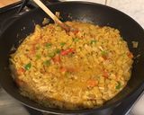 Une image de l'étape 12 de One pot pasta poivron, tomates, pancetta, oignon, origan.