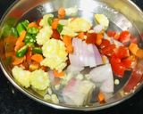 A picture of step 2 of Spicy Achari Pad Thai with Shrimps & Eggs : An Indo-Thai Fusion Dish.