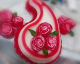 عکس مرحله 7 از دستور ژله بته جقه با ژله رولی جذاب😍