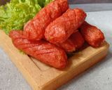 Foto langkah ke 6 dari resep Homemade Chicken Bratwuts.