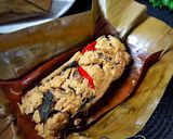 Foto langkah ke 6 dari resep Botok Tempe Teri Kemangi.