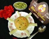 A picture of step 3 of Daliya / Broken Wheat Upma.