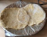 A picture of step 3 of Buttery Roti bread.