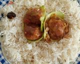 A picture of step 7 of Leftover Bread Manchurian.