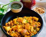 Bun/Bread spicy Poha recipe step 8 photo